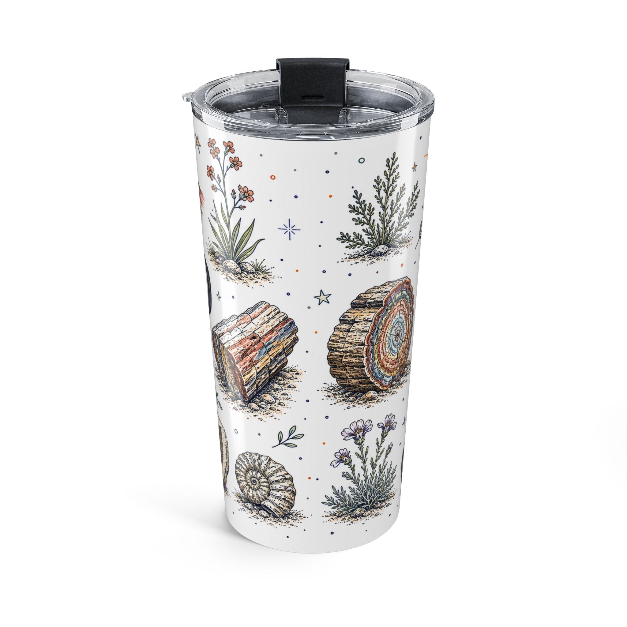 Petrified Forest National Park 20oz Tumbler | Arizona Painted Desert Fossil Gift | Insulated Stainless Steel Travel Cup