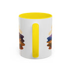 Death Valley National Park Coffee Mug | Solid Color Block Park Souvenir | 11oz 15oz Accent Mug