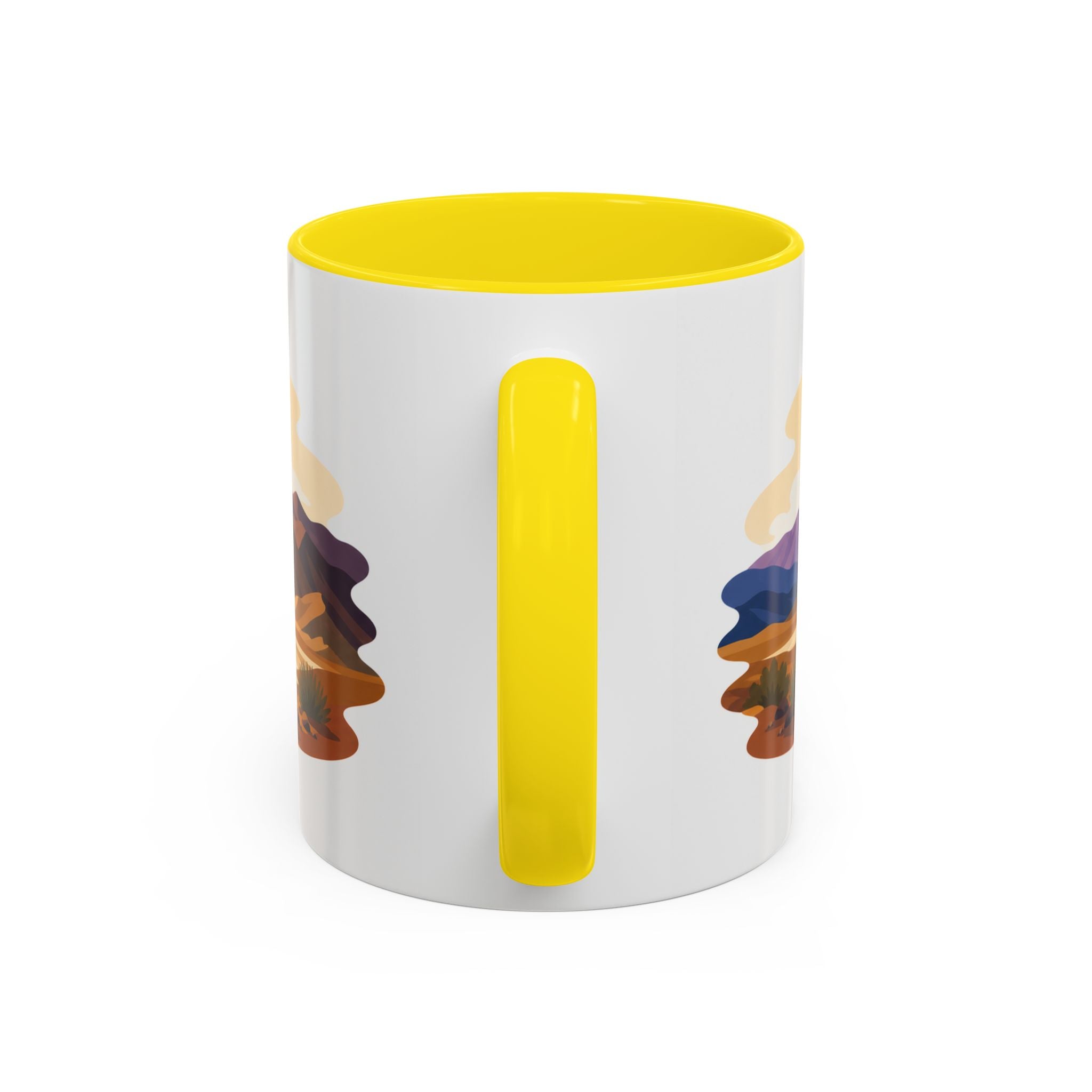 Death Valley National Park Coffee Mug | Solid Color Block Park Souvenir | 11oz 15oz Accent Mug