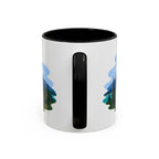 Lake Clark National Park Coffee Mug | Solid Color Block Park Souvenir | 11oz 15oz Accent Mug