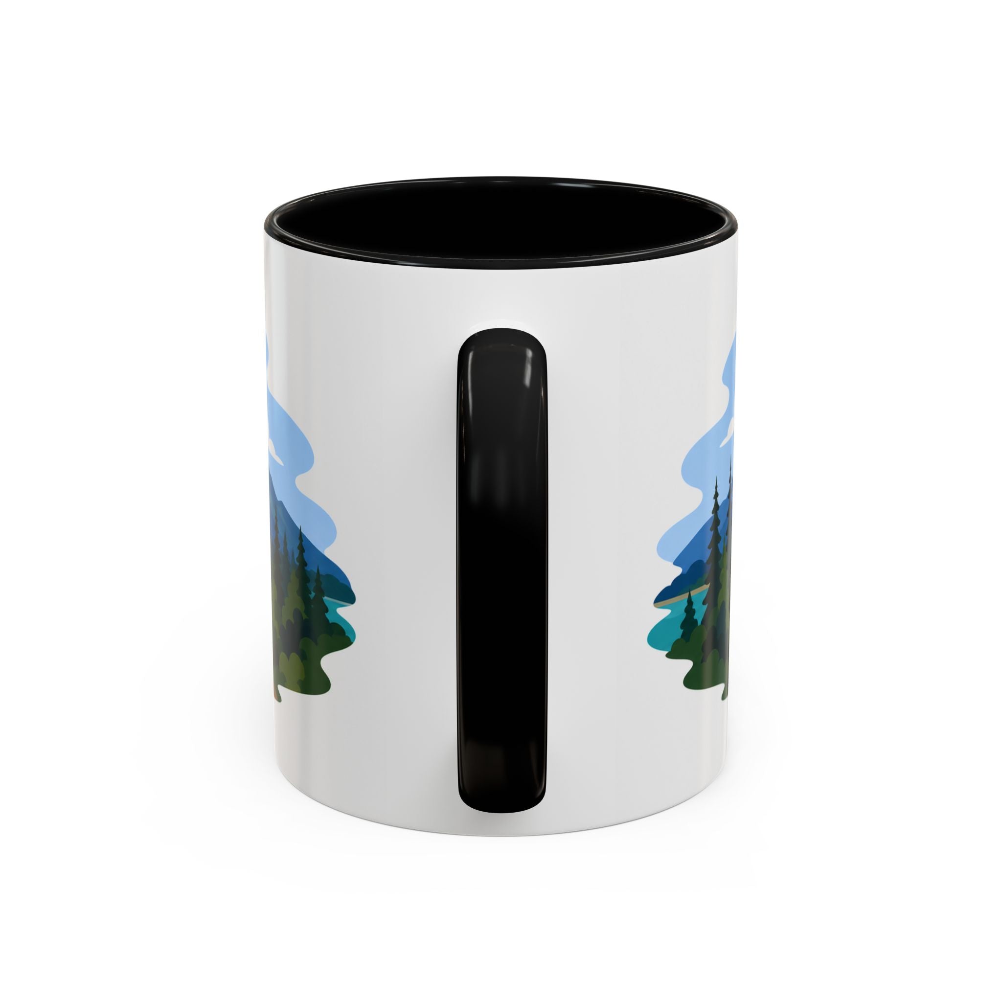 Lake Clark National Park Coffee Mug | Solid Color Block Park Souvenir | 11oz 15oz Accent Mug
