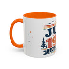 Custom Retro Birthday Mug | Personalized Month Year Gift (11oz 15oz)