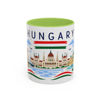 Hungary Coffee Mug | Travel Souvenir Accent Mug | Country Gift Ceramic Cup 11oz 15oz
