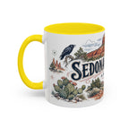 Sedona Red Rocks Mug, Arizona Travel Souvenir, Bucket List Gift, Accent Ceramic Coffee Mug 11oz 15oz