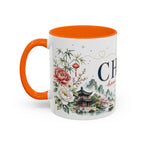China Home Country Mug | Moving Away Gift | Long Distance Friendship | 11 oz 15 oz Accent Mug