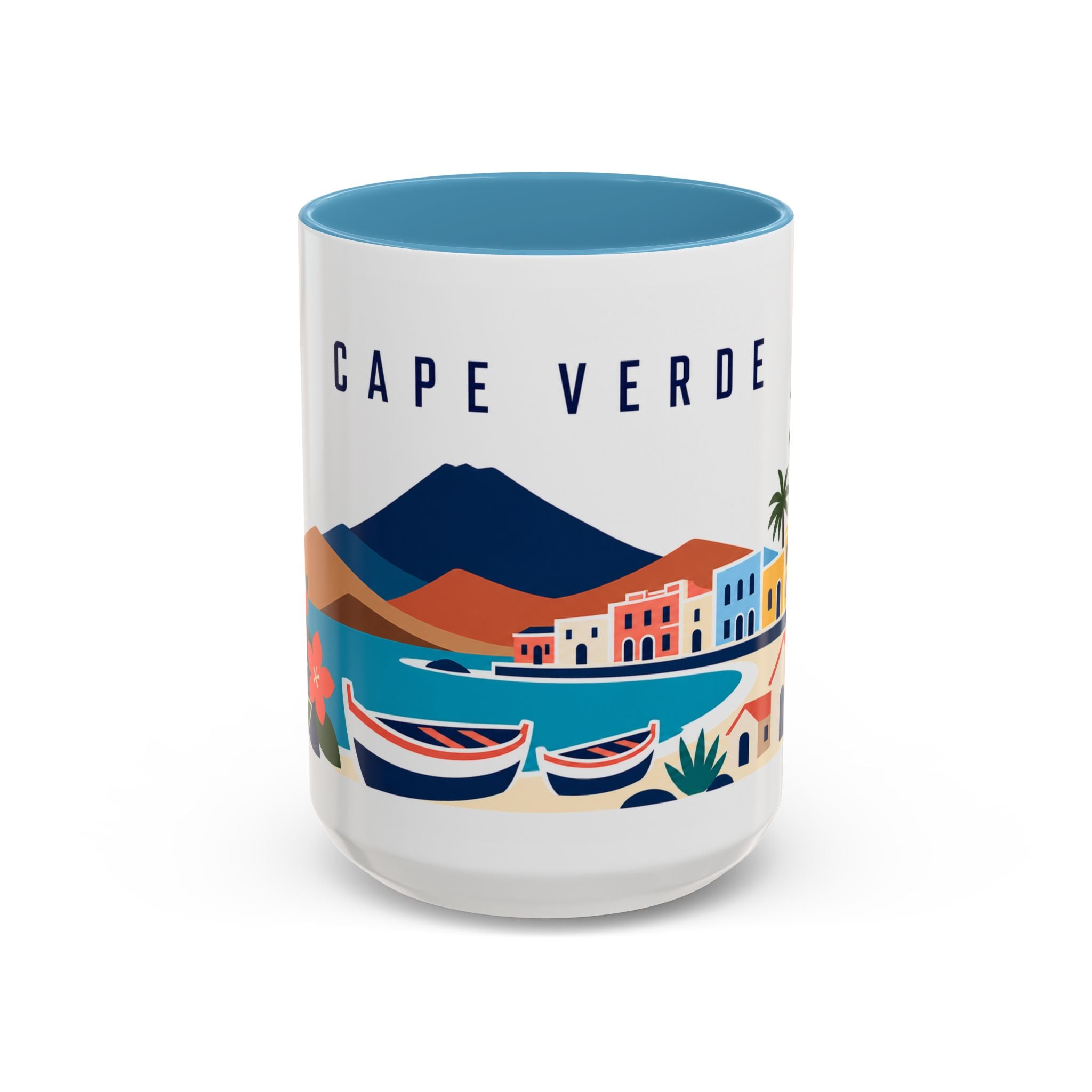 Cape Verde Coffee Mug | Travel Souvenir Accent Mug | Country Gift Ceramic Cup 11oz 15oz