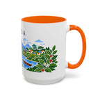 Rwanda Coffee Mug | Travel Souvenir Accent Mug | Country Gift Ceramic Cup 11oz 15oz