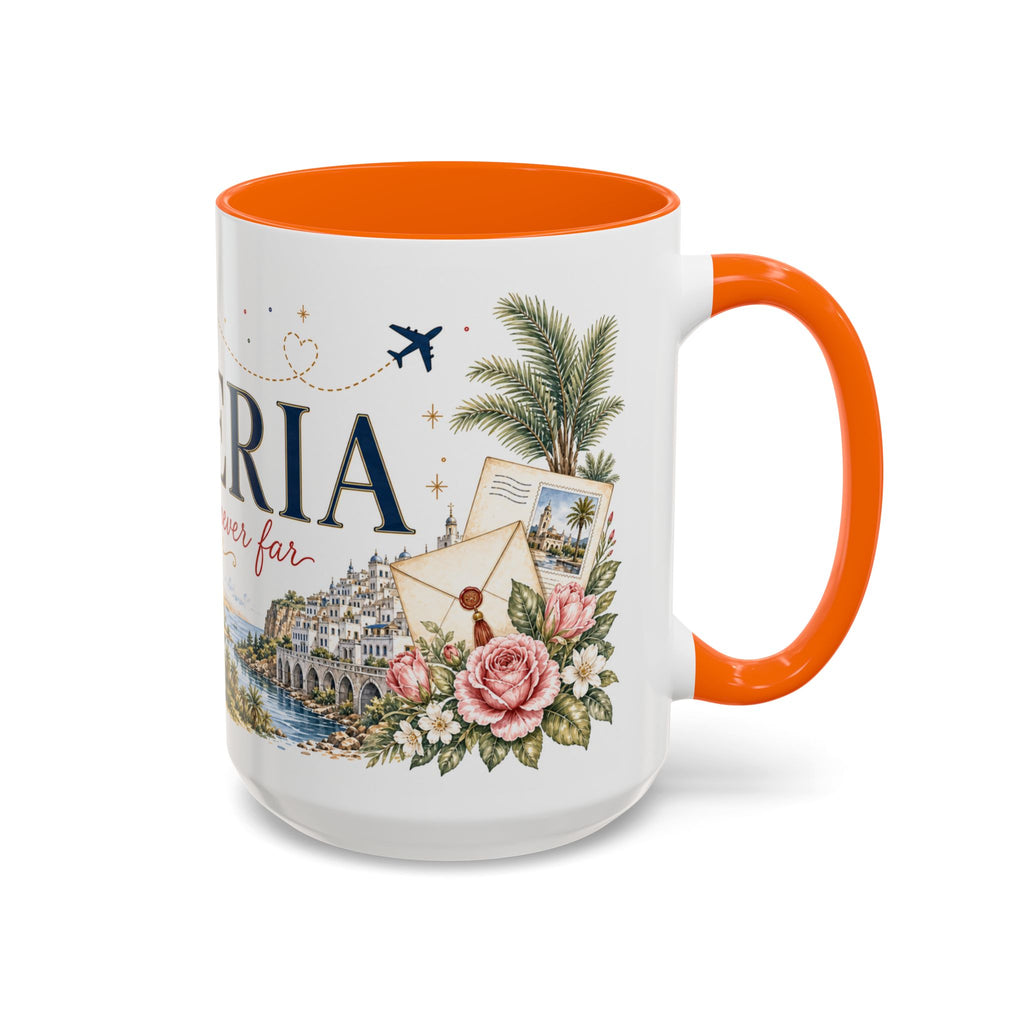 Algeria Home Country Mug | Moving Away Gift | Long Distance Friendship | 11 oz 15 oz Accent Mug