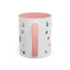 Indiana Dunes National Park Christmas Mug | Watercolor Travel Souvenir | Holiday Gift | Accent Ceramic Coffee Cup 11oz 15oz