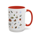 Denver Christmas Mug | Watercolor City Souvenir, Holiday Travel Gift (11oz/15oz)