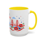 United States Coffee Mug | Travel Souvenir Accent Mug | Country Gift Ceramic Cup 11oz 15oz