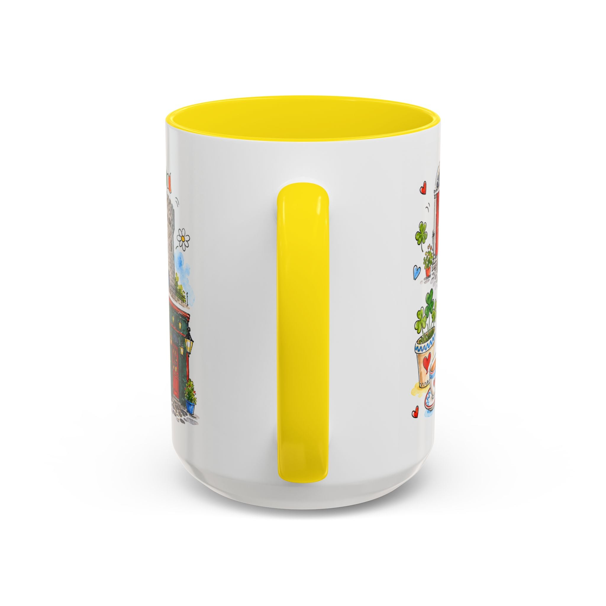 Dublin Travel Mug | European City Souvenir Accent Coffee Mug | 11oz 15oz Ceramic Cup