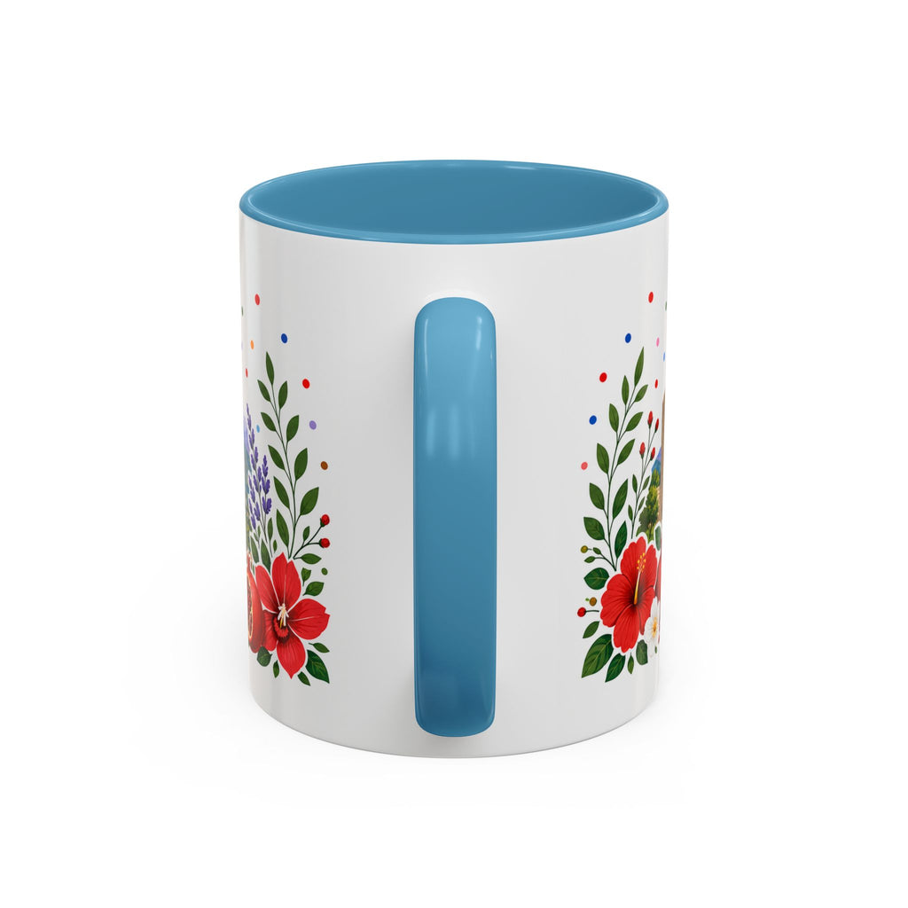 Azerbaijan Coffee Mug | Travel Souvenir Accent Mug | Place Gift Ceramic Cup 11oz 15oz