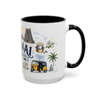 Chennai Coffee Mug | India Souvenir Travel Gift | Accent Color Ceramic 11oz 15oz
