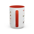 Boston Christmas Mug | Watercolor Travel Souvenir | Holiday Gift | Accent Ceramic Coffee Cup 11oz 15oz