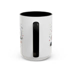 London Coffee Mug | England Souvenir Travel Gift | Accent Color Ceramic 11oz 15oz