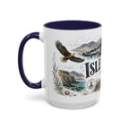 Isle of Mull Mug, Scotland Travel Souvenir, Bucket List Gift, Accent Ceramic Coffee Mug 11oz 15oz