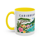 Caribbean Netherlands Coffee Mug | Travel Souvenir Accent Mug | Country Gift Ceramic Cup 11oz 15oz