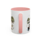 Loire Valley Mug, France Travel Souvenir, Bucket List Gift, Accent Ceramic Coffee Mug 11oz 15oz