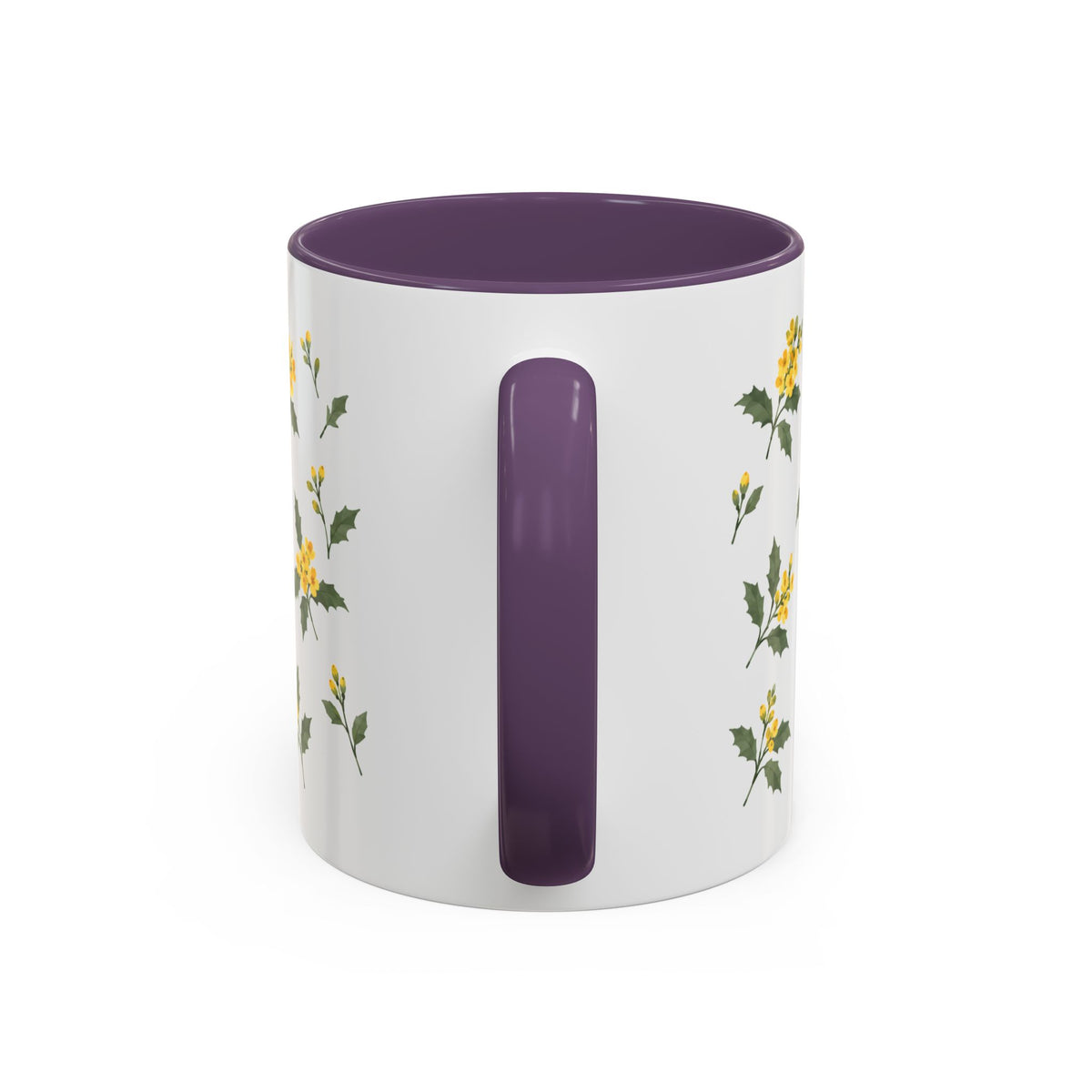 Oregon Oregon Grape Mug, State Flower Floral Coffee Cup, 11oz Botanical Gift