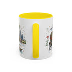 Dhaka Coffee Mug | Bangladesh Souvenir Travel Gift | Accent Color Ceramic 11oz 15oz