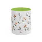 Utah Sego Lily Mug, State Flower Floral Coffee Cup, 11oz Botanical Gift