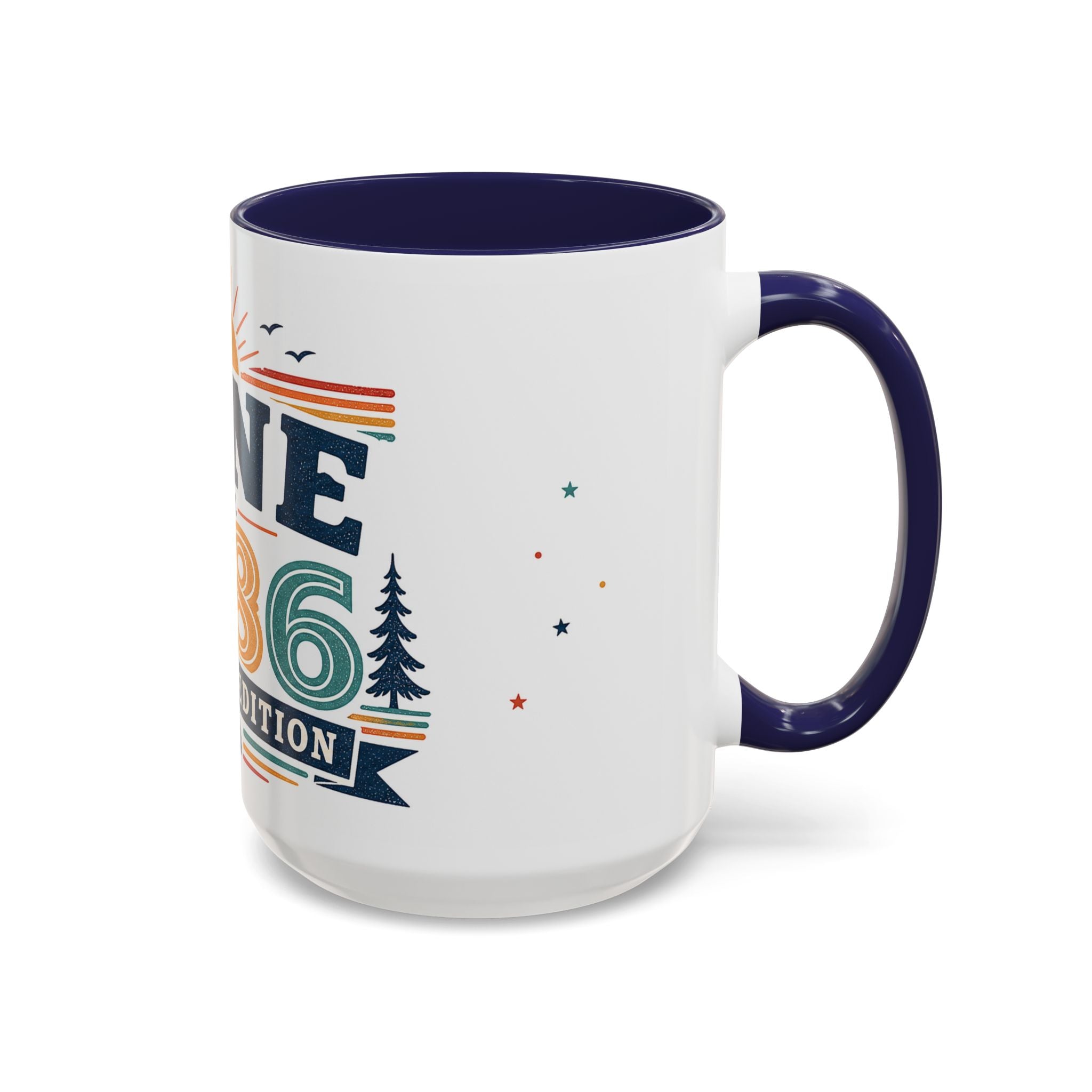 Custom Retro Birthday Mug | Personalized Month Year Gift (11oz 15oz)