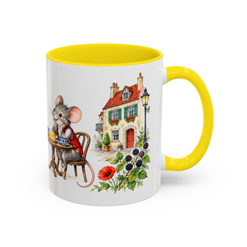 Town Mouse Country Mouse Mug | Storybook Tea Time Ceramic Mug (11oz/15oz)