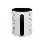 Miami Christmas Mug | Watercolor Art Deco City Souvenir (11oz/15oz)