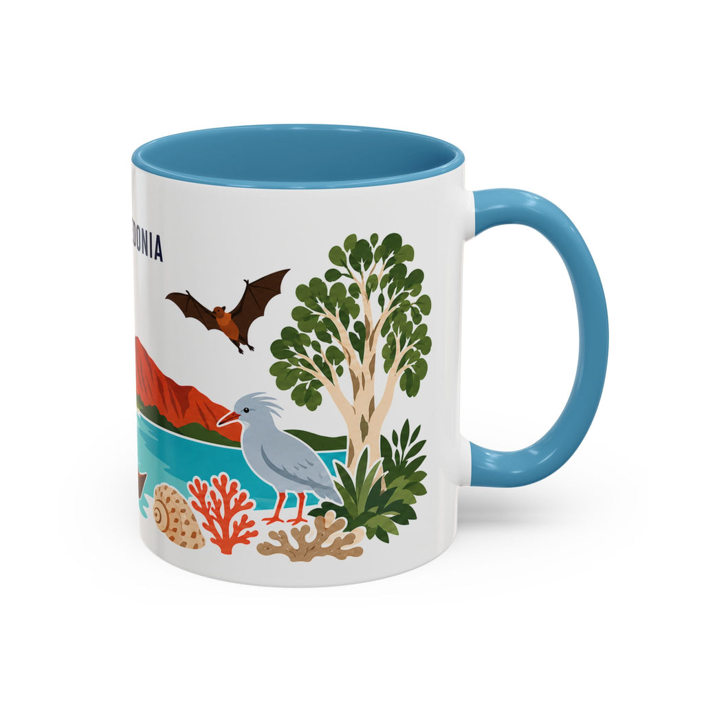New Caledonia Coffee Mug | Travel Souvenir Accent Mug | Country Gift Ceramic Cup 11oz 15oz