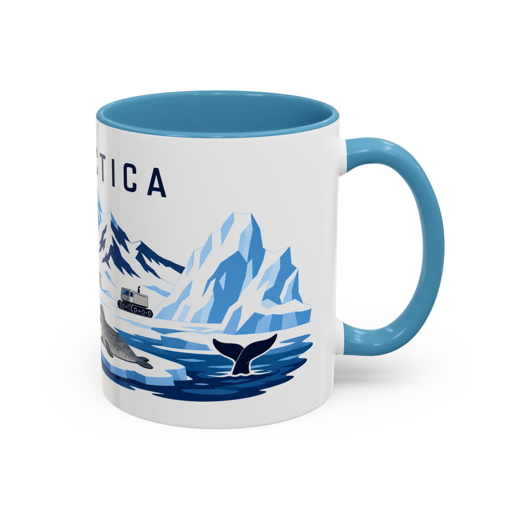 Antarctica Coffee Mug | Travel Souvenir Accent Mug | Country Gift Ceramic Cup 11oz 15oz
