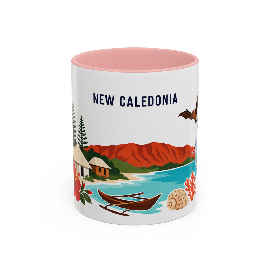 New Caledonia Coffee Mug | Travel Souvenir Accent Mug | Country Gift Ceramic Cup 11oz 15oz