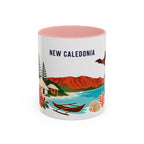 New Caledonia Coffee Mug | Travel Souvenir Accent Mug | Country Gift Ceramic Cup 11oz 15oz