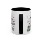 Singapore Coffee Mug | Asia Souvenir Travel Gift | Accent Color Ceramic 11oz 15oz
