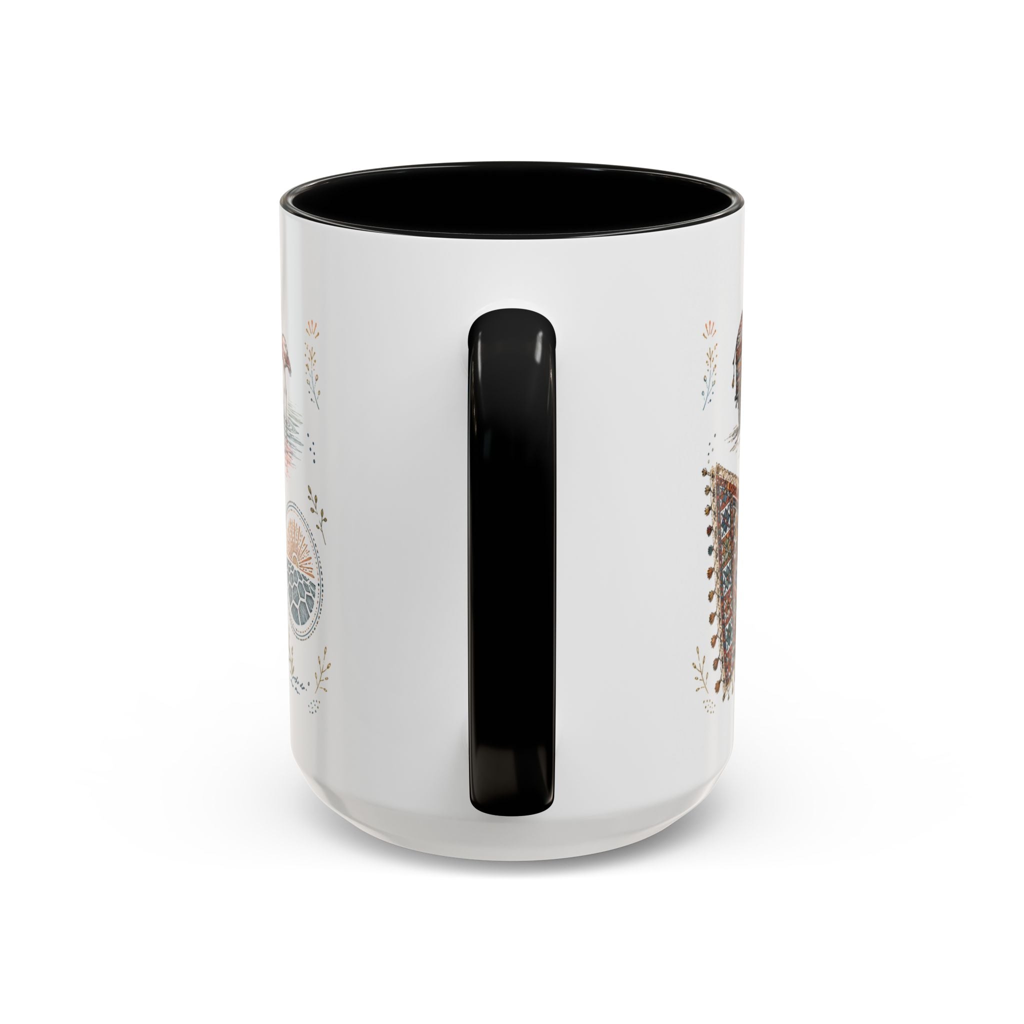 Rann of Kutch Mug, India Travel Souvenir, Bucket List Gift, Accent Ceramic Coffee Mug 11oz 15oz