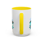 Biscayne National Park Coffee Mug | Solid Color Block Park Souvenir | 11oz 15oz Accent Mug