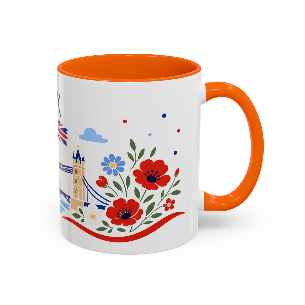 United Kingdom Coffee Mug | Travel Souvenir Accent Mug | Country Gift Ceramic Cup 11oz 15oz
