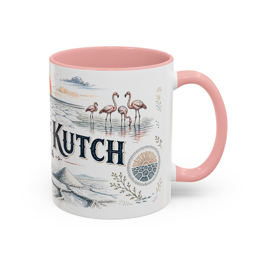 Rann of Kutch Mug, India Travel Souvenir, Bucket List Gift, Accent Ceramic Coffee Mug 11oz 15oz