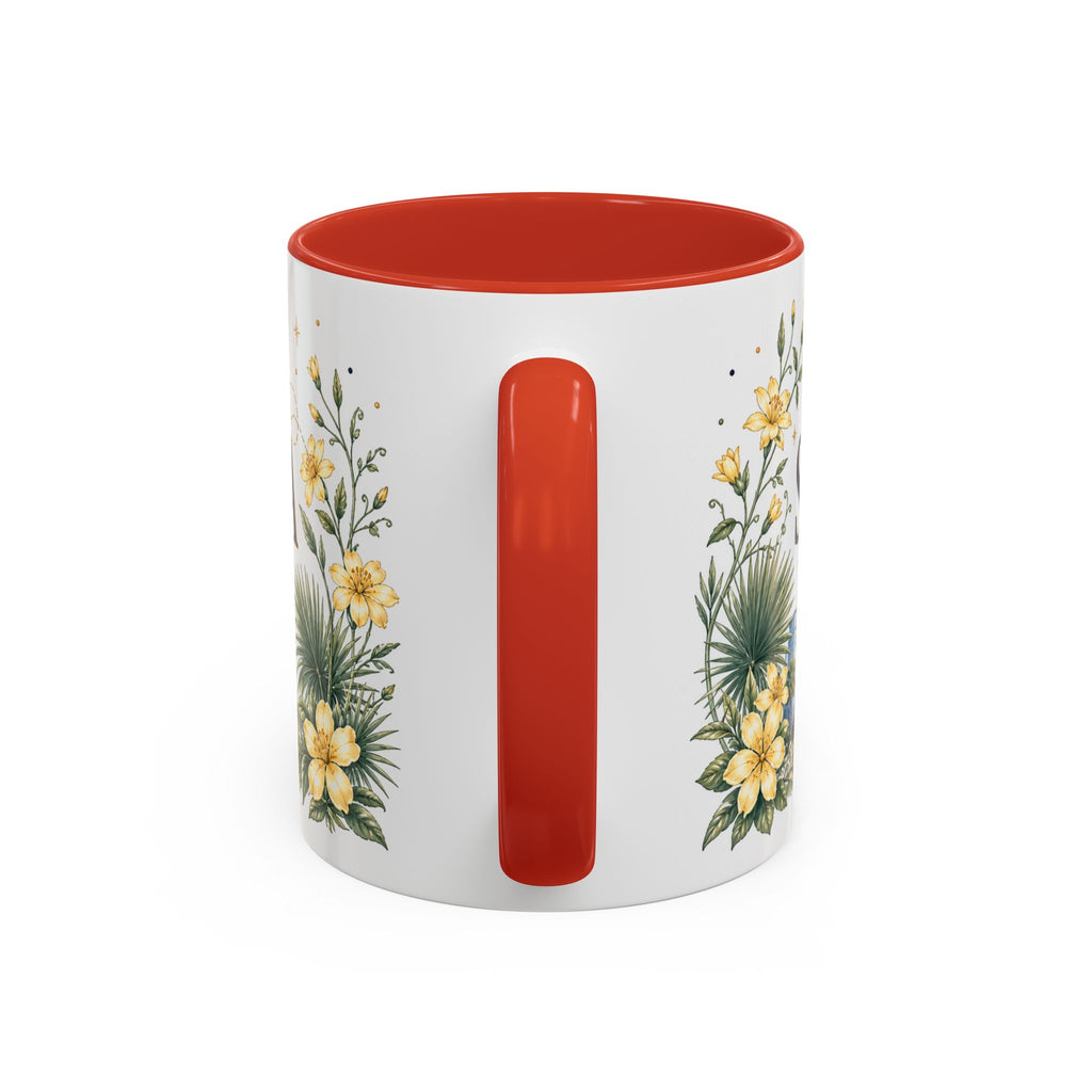 South Carolina State Mug | Botanical Map Accent Cup (11oz 15oz)
