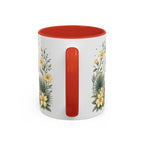 South Carolina State Mug | Botanical Map Accent Cup (11oz 15oz)