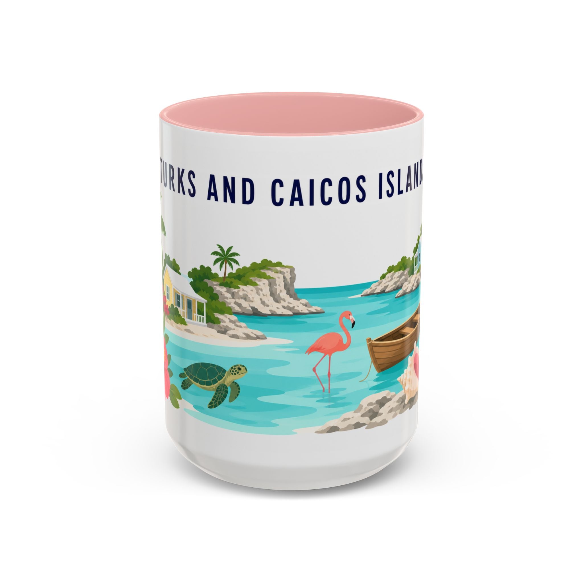 Turks and Caicos Islands Coffee Mug | Travel Souvenir Accent Mug | Country Gift Ceramic Cup 11oz 15oz