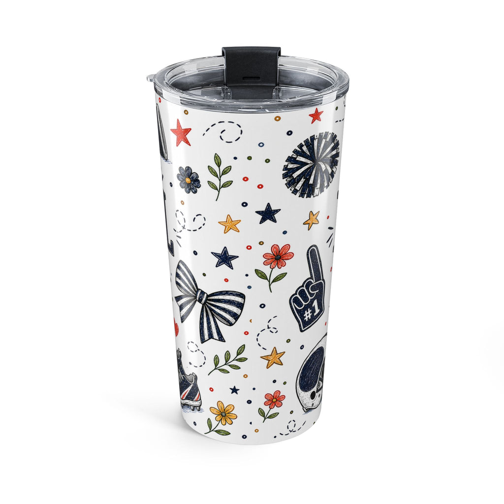 Football Mama 20oz Tumbler | Football Mom Gift | Insulated Stainless Steel Travel Cup