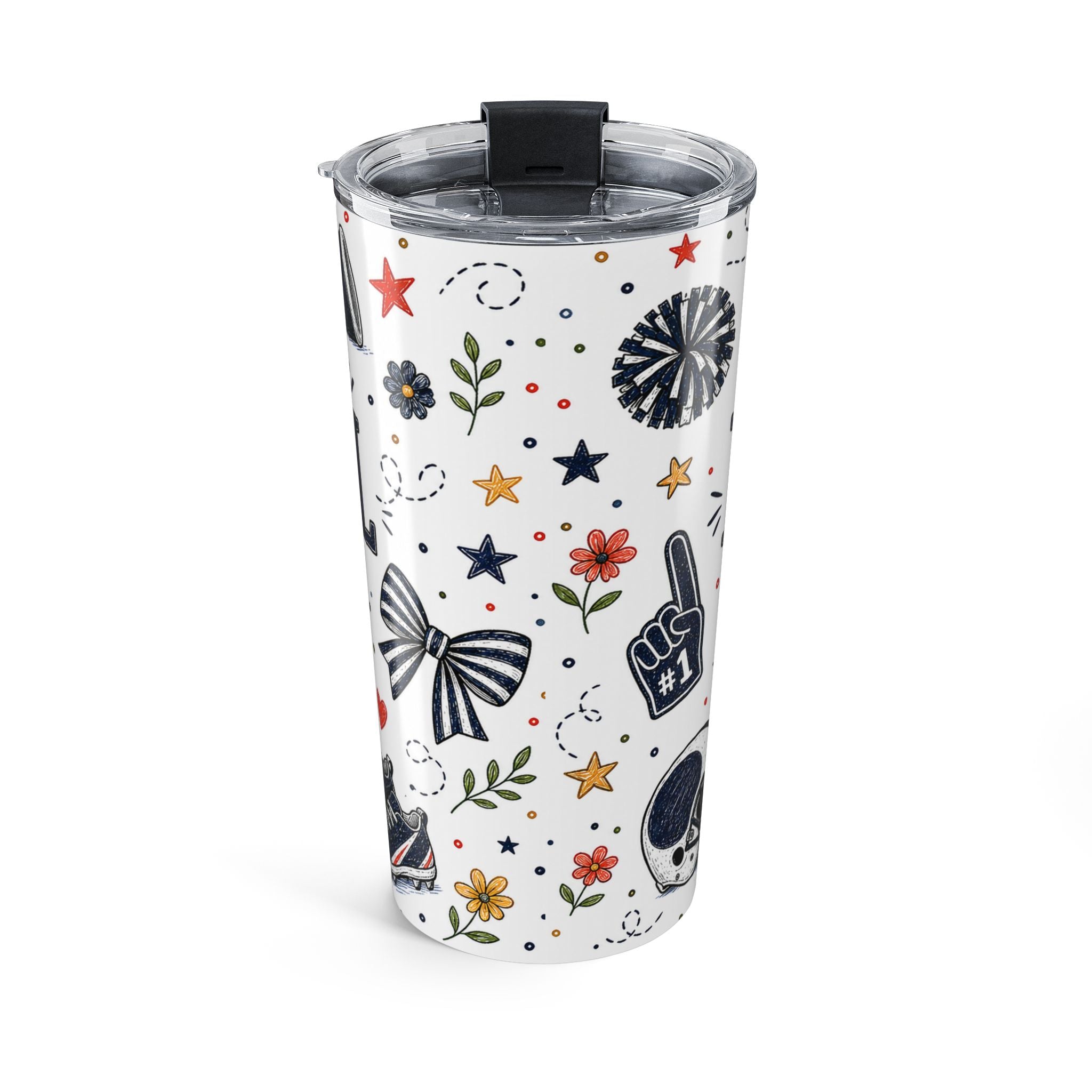 Football Mama 20oz Tumbler | Football Mom Gift | Insulated Stainless Steel Travel Cup