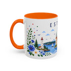 Estonia Coffee Mug | Travel Souvenir Accent Mug | Place Gift Ceramic Cup 11oz 15oz