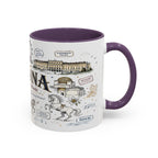 Vienna Coffee Mug | Austria Souvenir Travel Gift | Accent Color Ceramic 11oz 15oz