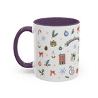 Dublin Christmas Mug | Watercolor City Souvenir, Holiday Travel Gift (11oz/15oz)