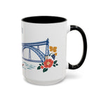 Porto Coffee Mug | Portugal Travel Souvenir | Porcelain Decal City Gift | 11oz 15oz Accent Mug