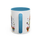 Kaysersberg Illustrated Travel Mug | France Souvenir Accent Coffee Mug | 11oz 15oz Ceramic Cup