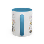 Bangkok Coffee Mug | Thailand Souvenir Travel Gift | Accent Color Ceramic 11oz 15oz