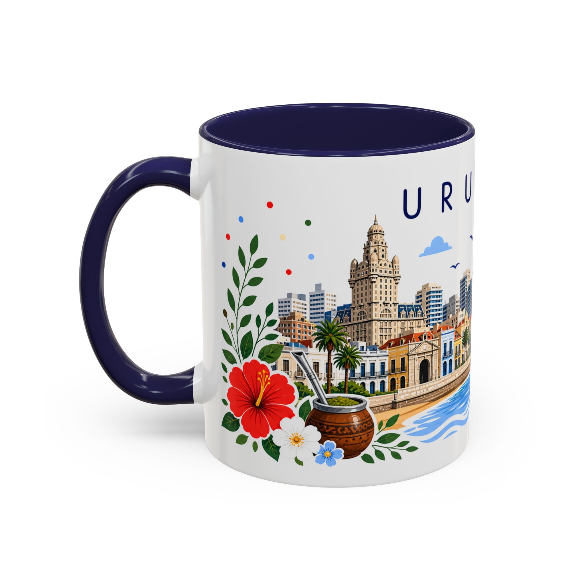 Uruguay Coffee Mug | Travel Souvenir Accent Mug | Place Gift Ceramic Cup 11oz 15oz